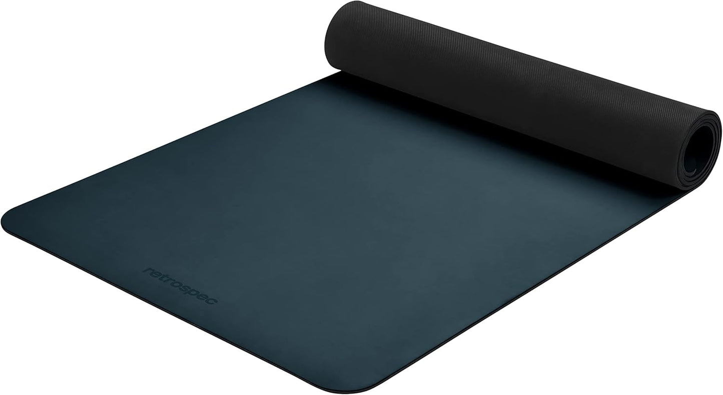 Laguna 5Mm Yoga Mat - Fitness Mat for Women, Men & Children, Slip-Resistant and Moisture Absorbing Exercise Mat for Home, Pilates, Yoga and Floor Workouts