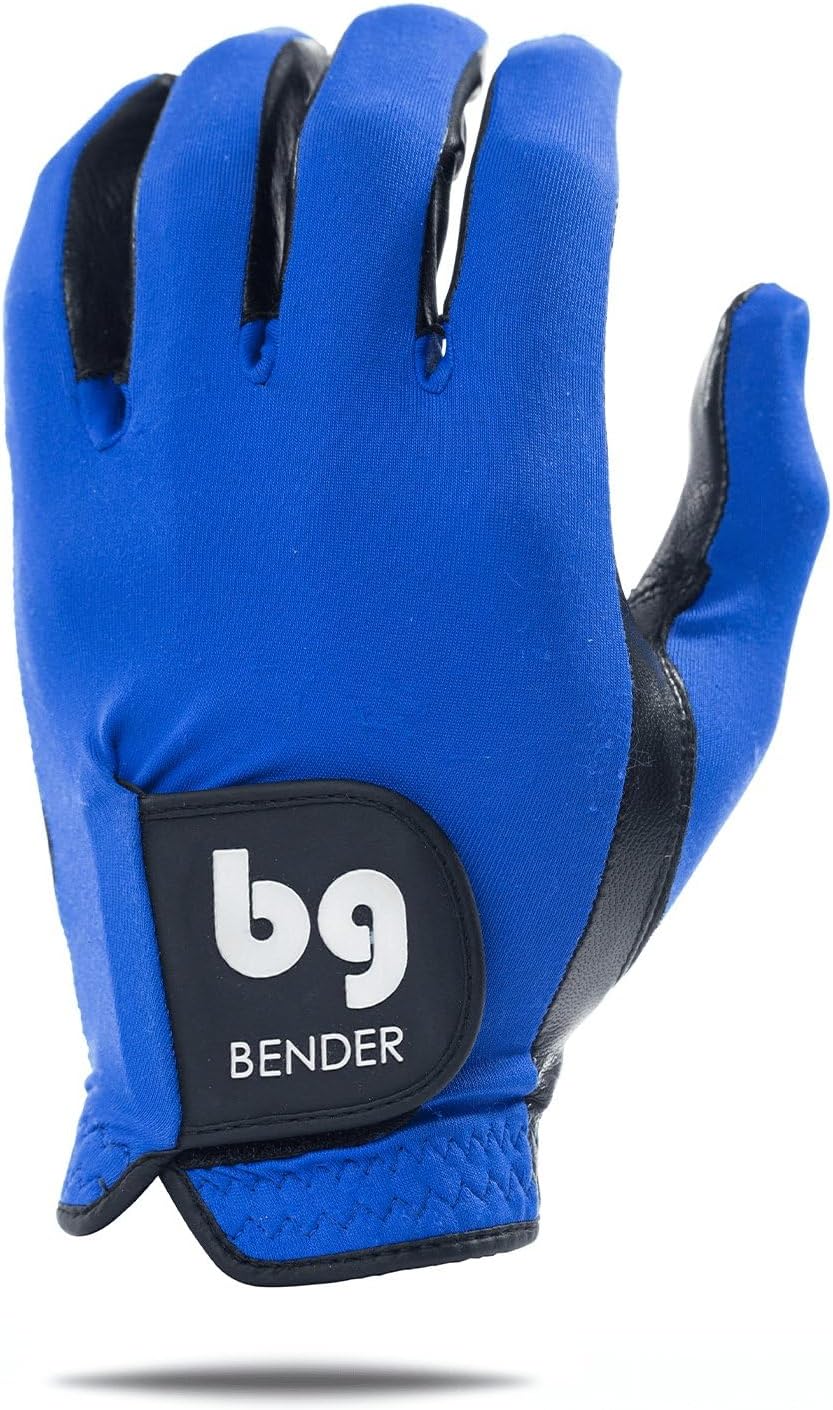 Bender - Mens Golf Glove, Durable Spandex Golf Gloves, Unique Golf Gloves