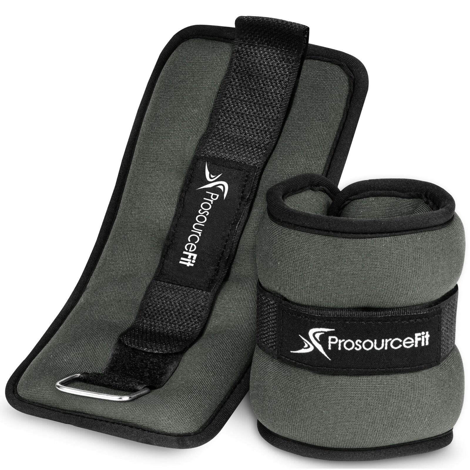 Prosourcefit Ankle/Wrist and Arm/Leg Weights Set of 2, Adjustable Strap 1 Lb-...