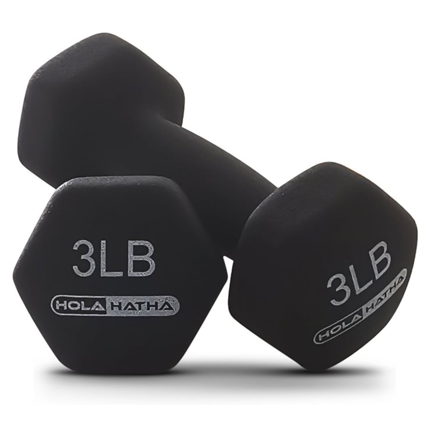 2, 3, & 5 Pound Neoprene Dumbbell Free Weight Set W/ Rack, Pastel