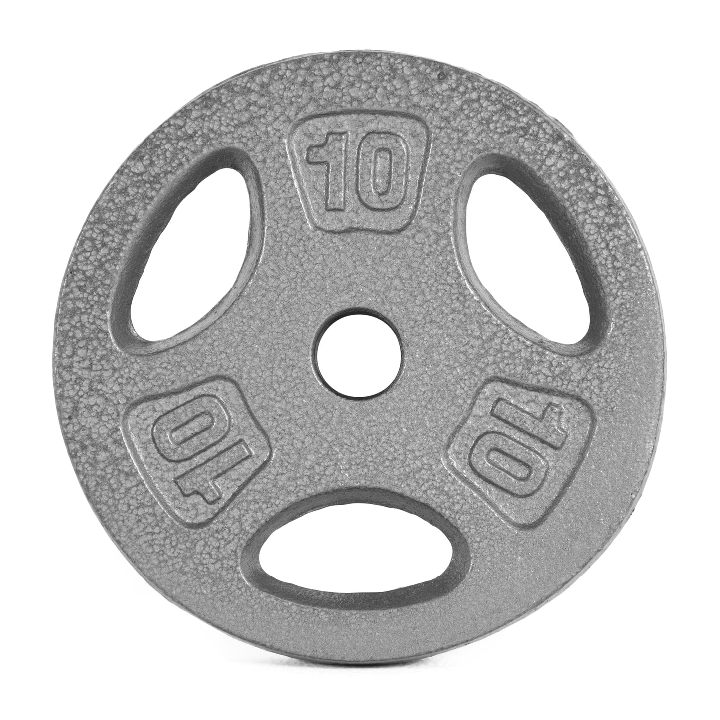 Barbell Standard Weightlifting Plate, 10 Lbs, Single